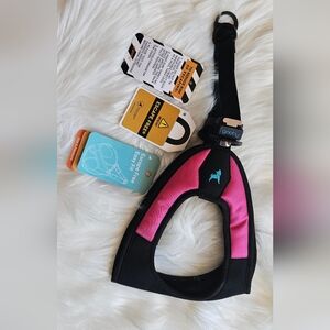 Gooby Pet Escape Free Easy Fit Harness, Hot Pink, Medium